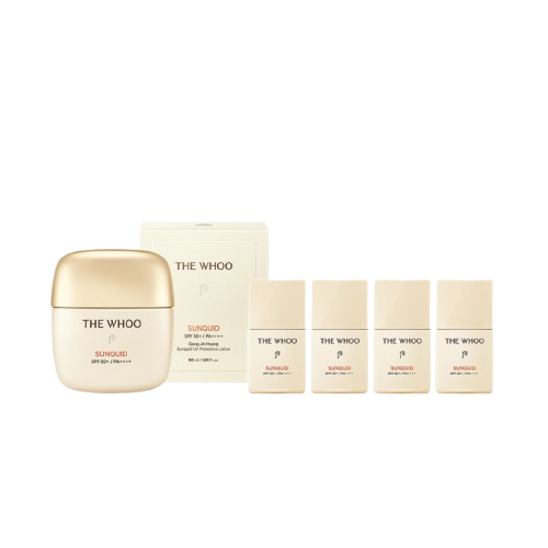 THE WHOO Sunquid UV Protective Lotion 5Pcs Set 1.69 fl.oz